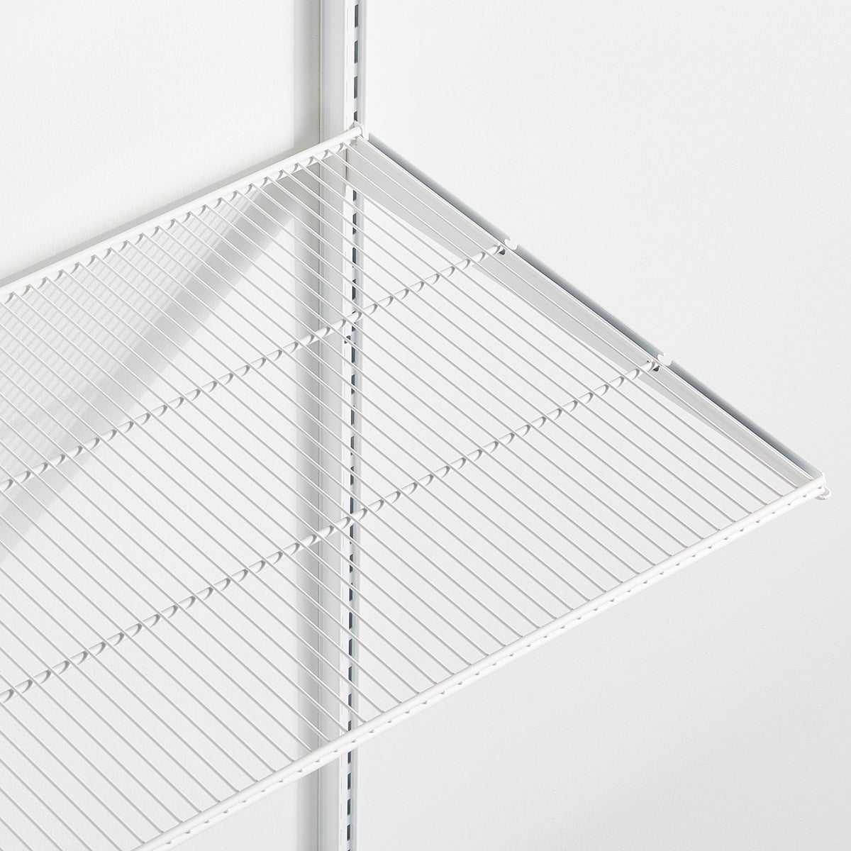 Decor Plus by Elfa Matte White Wire Shelf