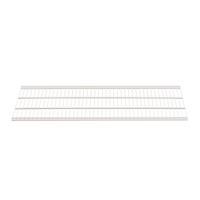 Décor+ by Elfa 2'x16" Wire Shelf Matte White