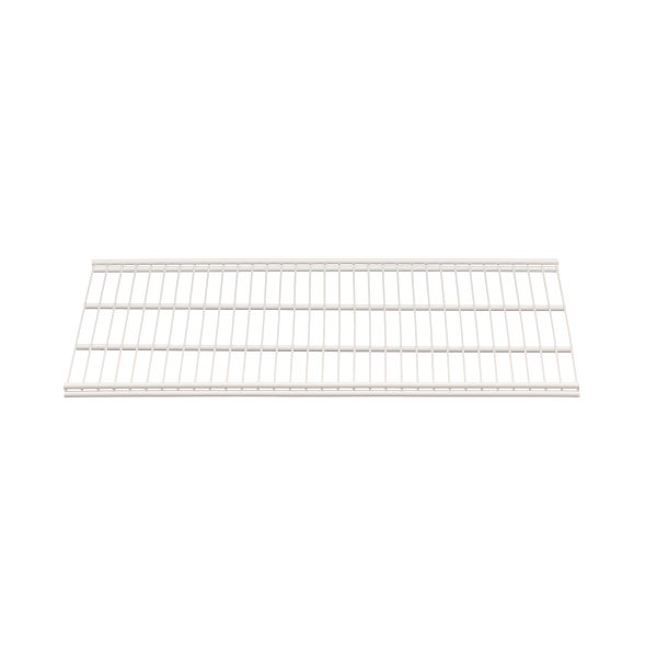 Decor Plus by Elfa Matte White Wire Shelf