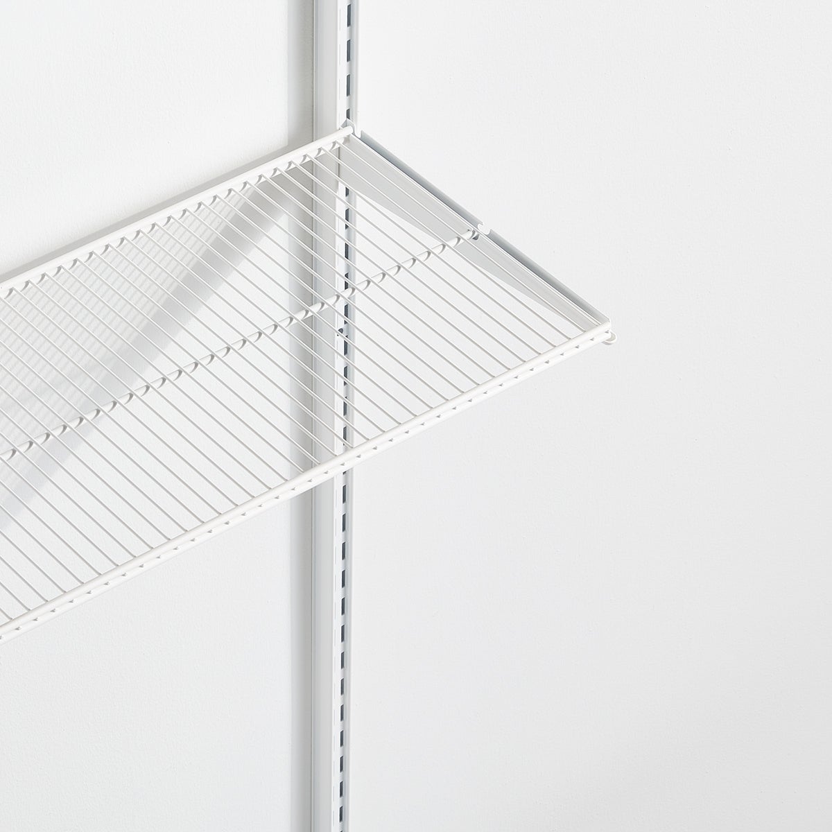 Decor Plus by Elfa Matte White Wire Shelf
