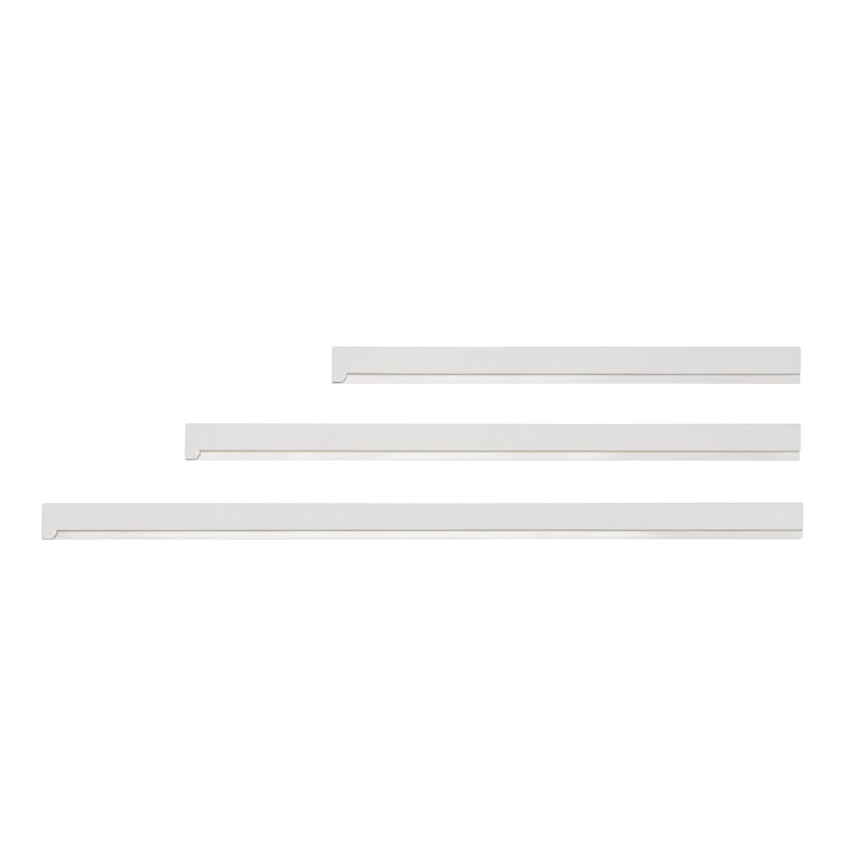 Decor Plus by Elfa Matte White Bracket Cover
