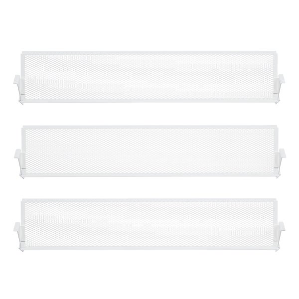 Decor Plus by Elfa Matte White Shoe Rack