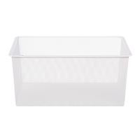 Décor+ by Elfa 2'x16" Deep Mesh Drawer Matte White