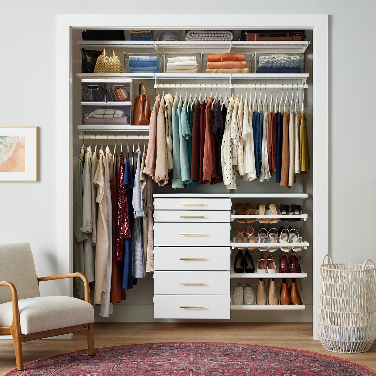 Decor Plus by Elfa Drawer Front | The Container Store