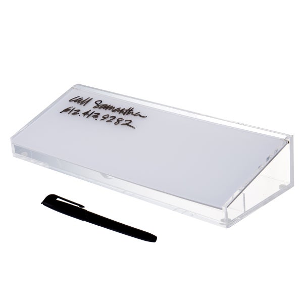 Russell Hazel Acrylic Dry Erase Organizer