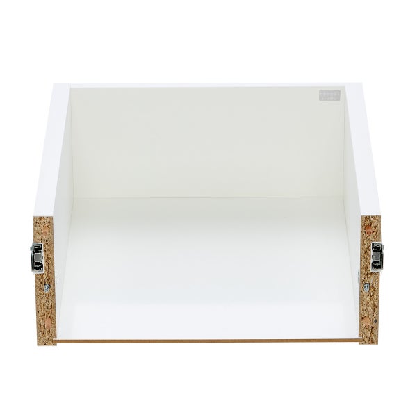 Decor Plus by Elfa Matte White 18" Drawer Box