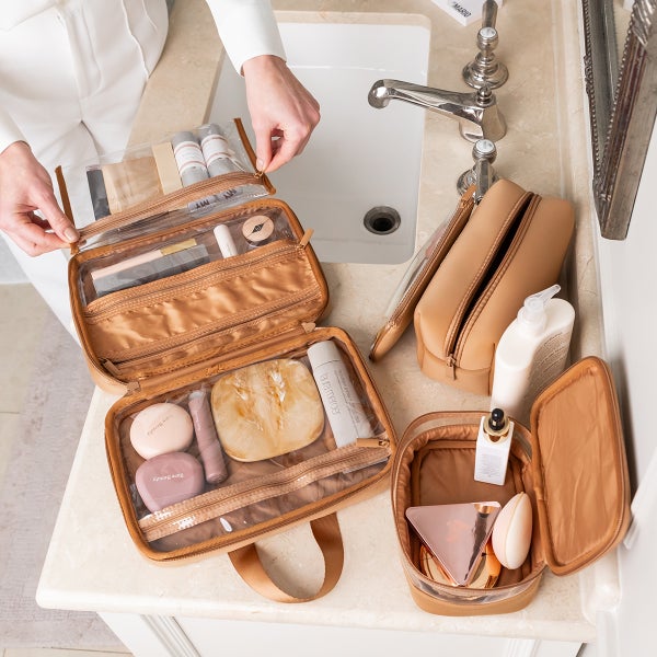 Mytagalongs Hanging Toiletry Case | The Container Store 