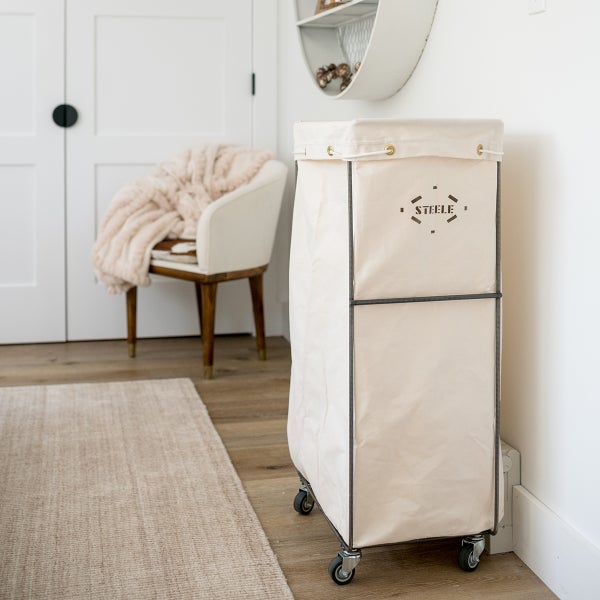 Steele Canvas Natural Sorting Hamper