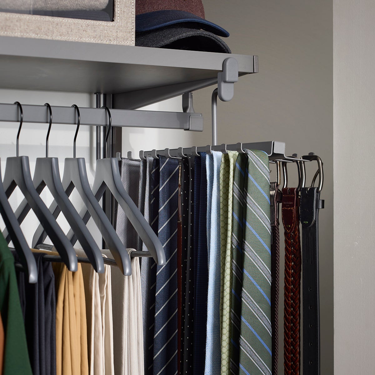 elfa tie rack