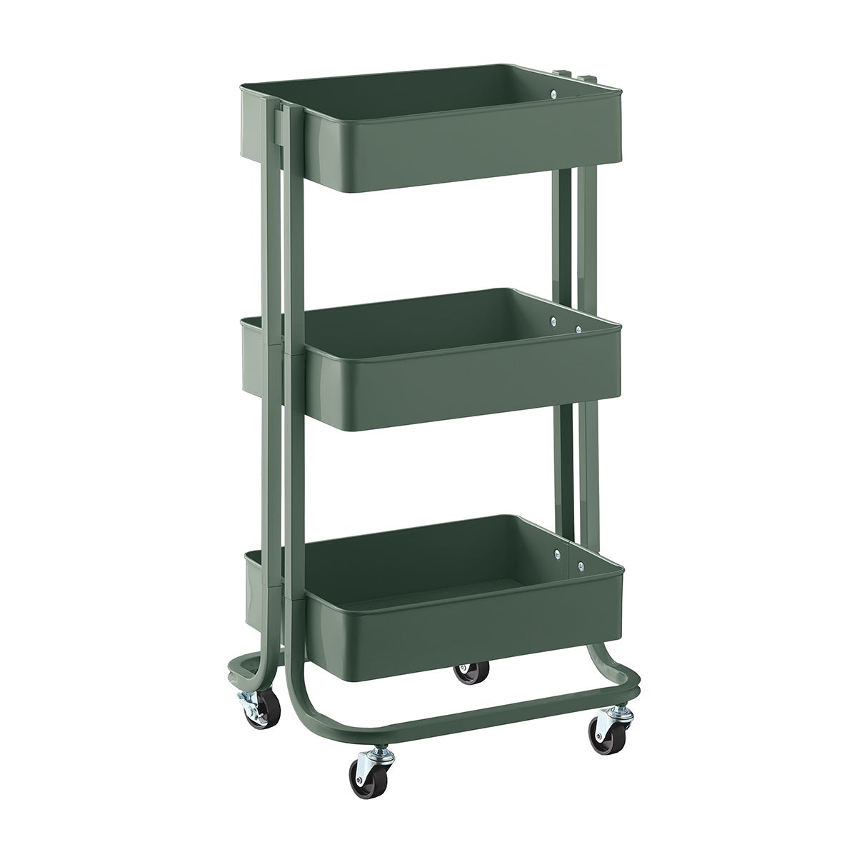 The Container Store 3-Tier Rolling Cart