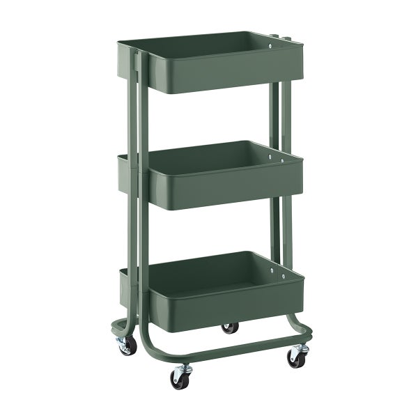 The Container Store 3-Tier Rolling Cart