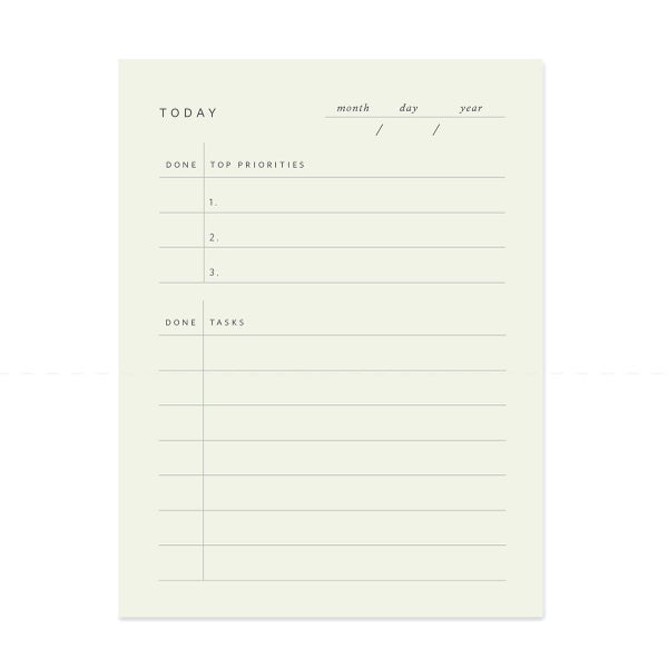 Today Block Notepad
