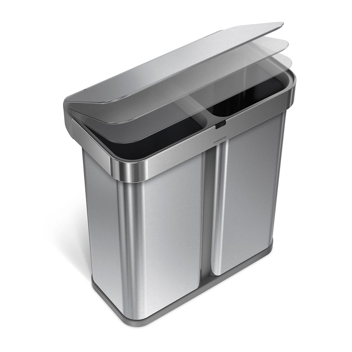 15 Gallon Dual Compartment Sensor Can - Thumbnail 2