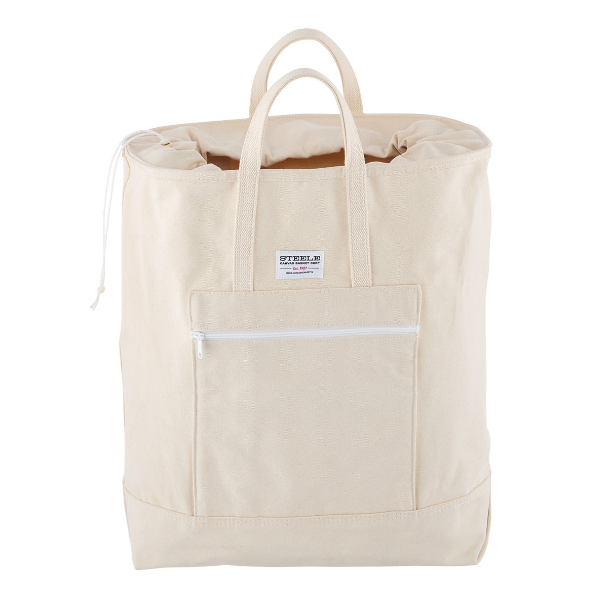 Canvas laundry backpack store