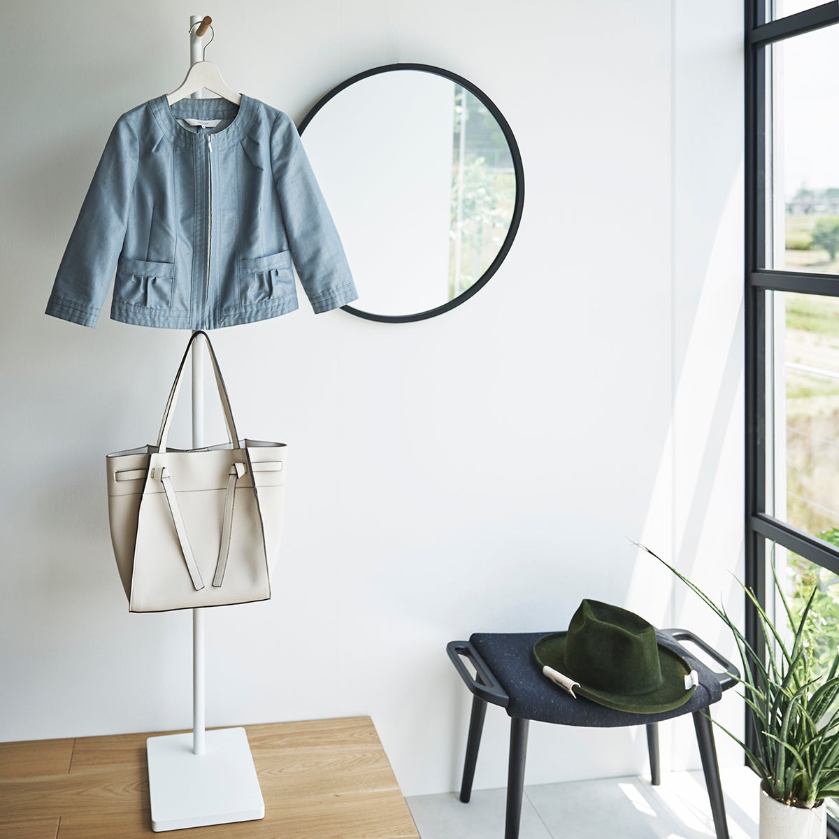 Yamazaki Tower Coat Rack