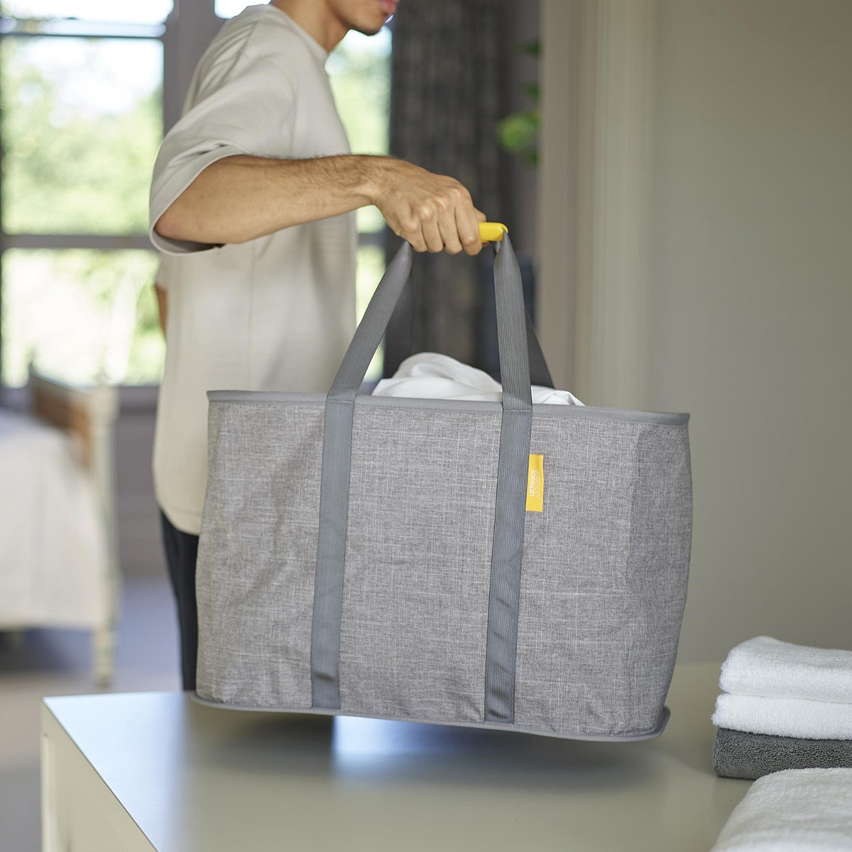 Joseph Joseph 35L Collapsible Laundry Basket | The Container Store