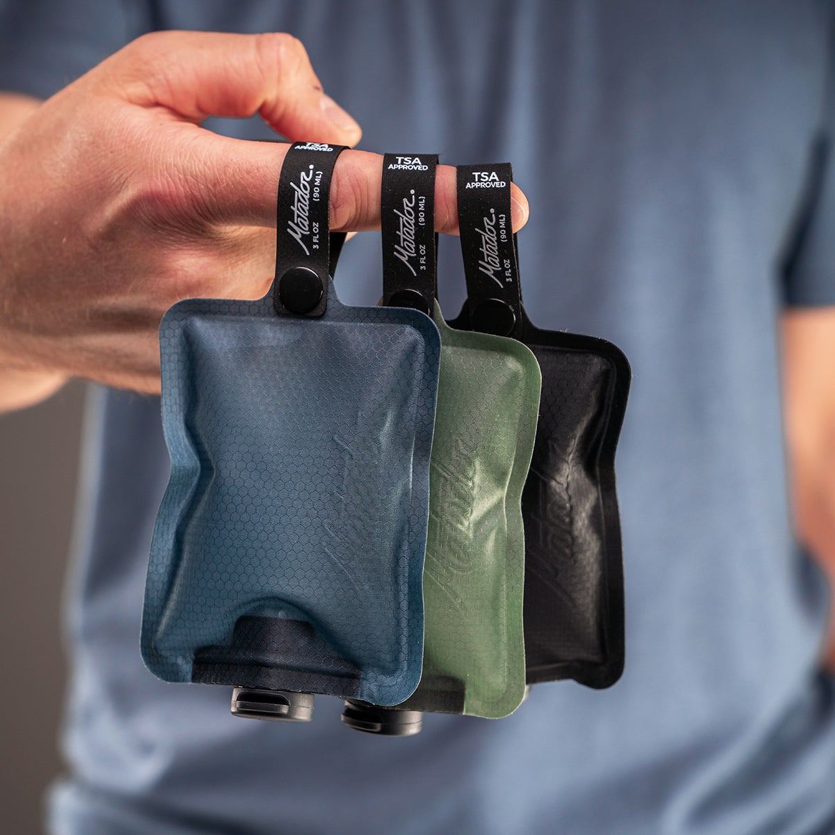 Matador FlatPak Toiletry Bottle Set of 3