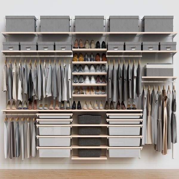 Decor Plus by Elfa 10' Tall Closet
