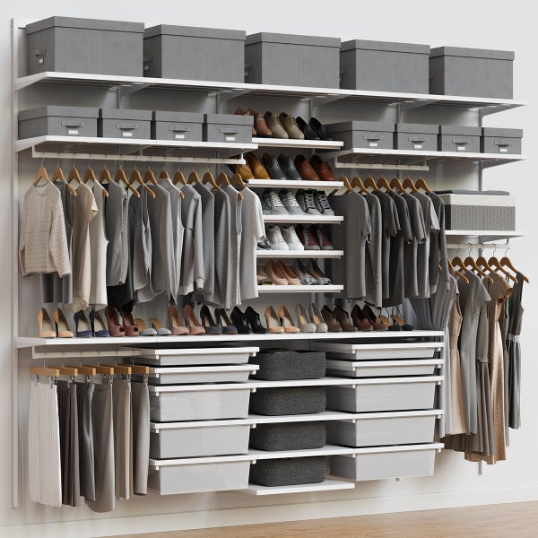 Decor Plus by Elfa 10' Tall Closet