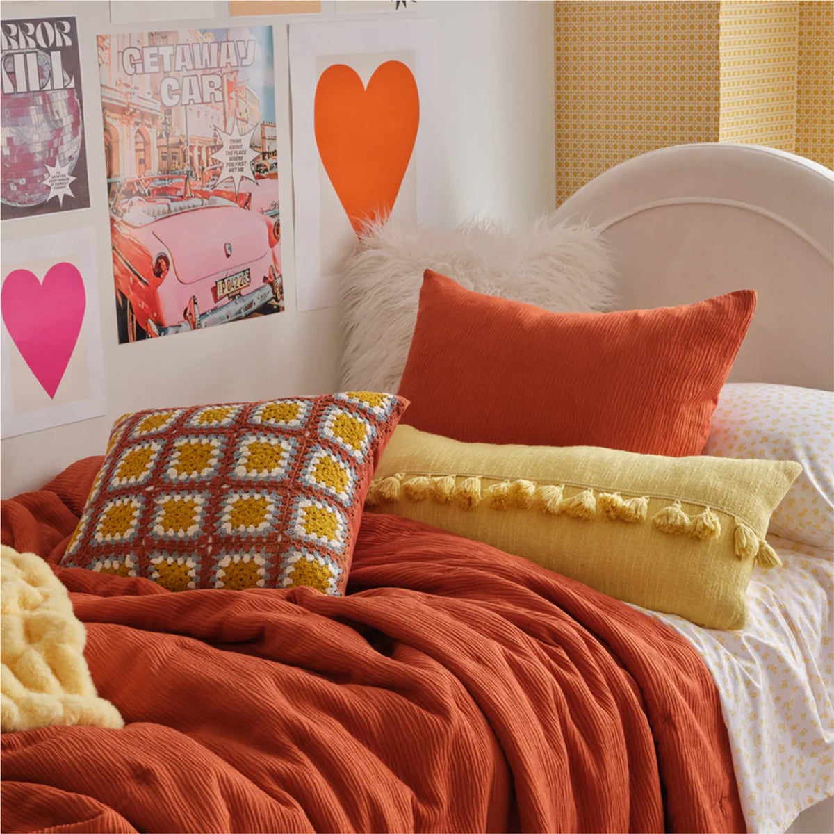 Dormify Harper Tassel Lumbar Pillow Cover The Container Store
