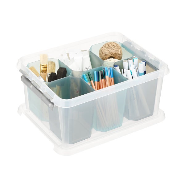 SmartStore Tall Grey Translucent Inserts