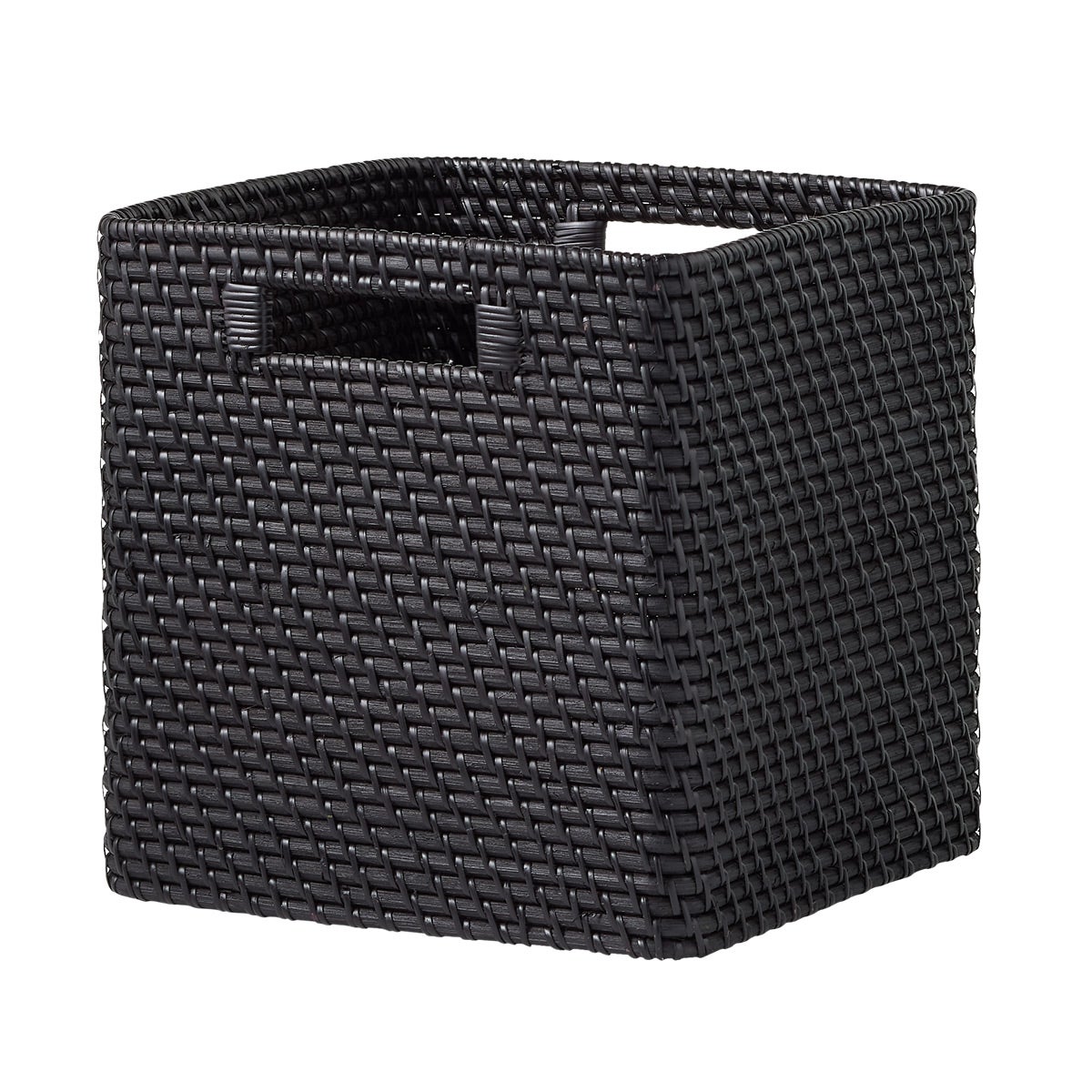 Marie Kondo Ori Curved Rattan Cubes | The Container Store
