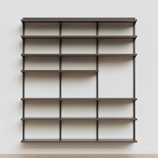 Decor Plus by Elfa 6' Bookcase