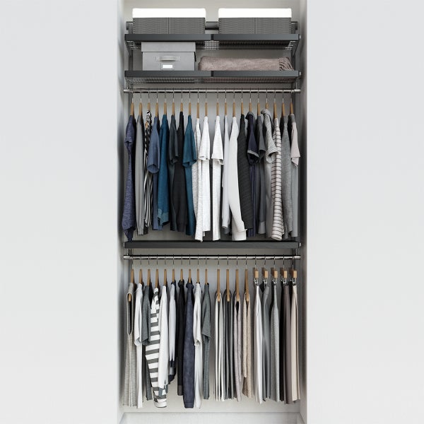 Elfa Décor 3' Reach-In Closet