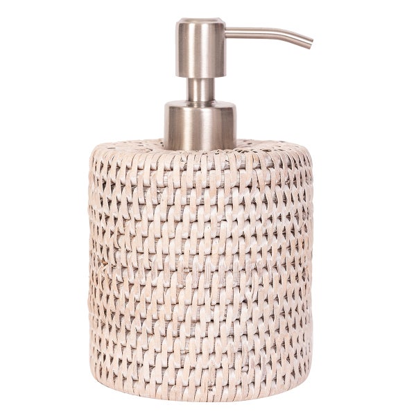 Artifacts Trading Co. Rattan Soap Pump Dispenser