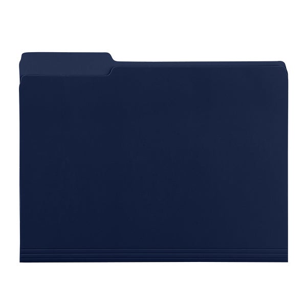 Light Blue Letter-Size Interior File Folders