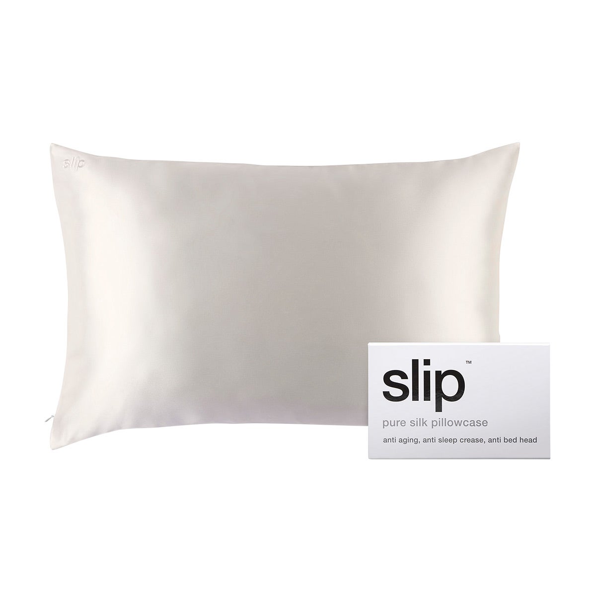 Silk Zippered Pillowcase - Thumbnail 2