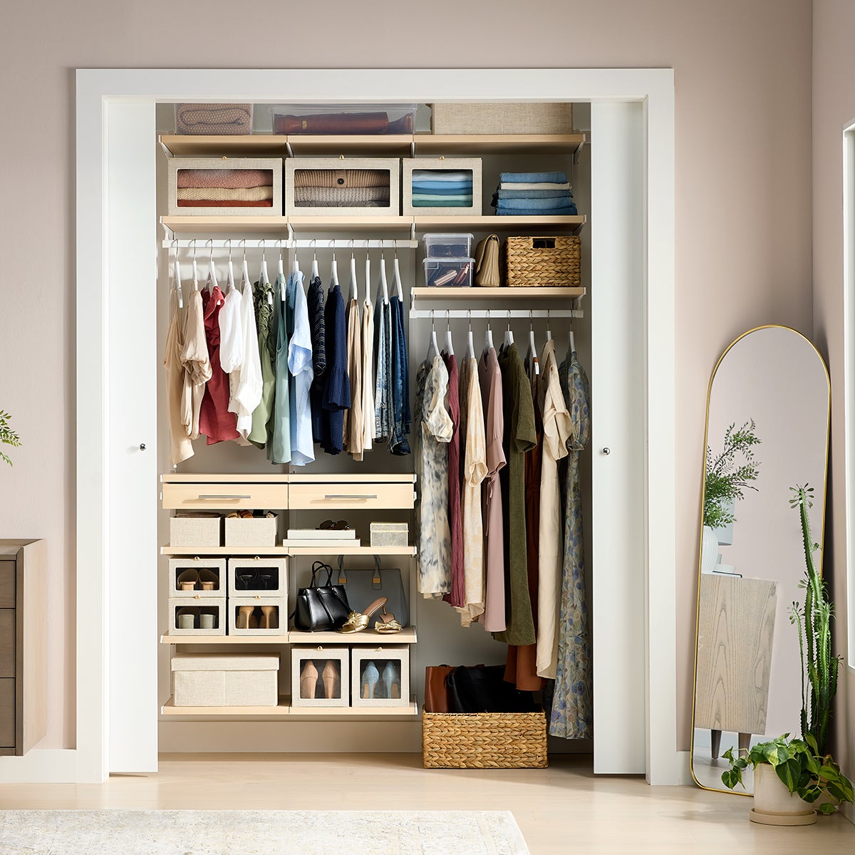 Cambridge Drop-Front Shirt Box | The Container Store