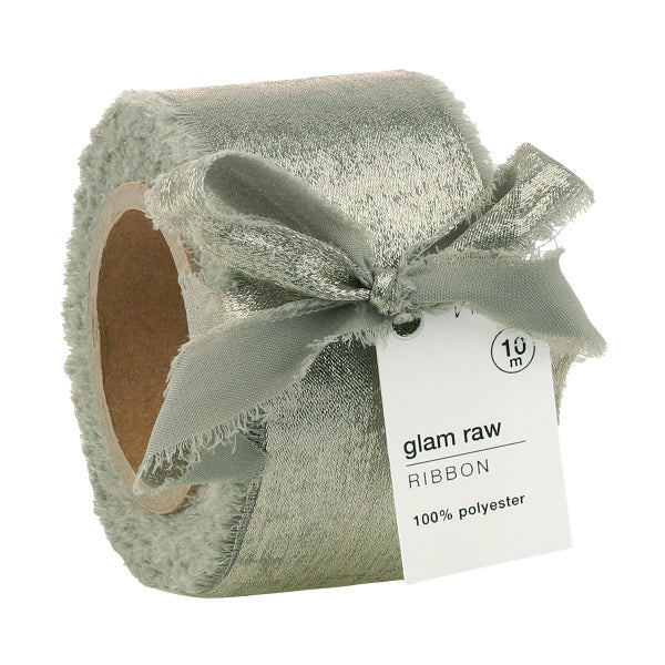 Glam Raw-Edge Ribbon