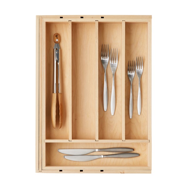 The Container Store Expandable Flatware & Utensil Tray