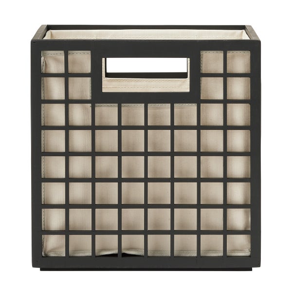 The Container Store Shoji Handled Cube With Liner