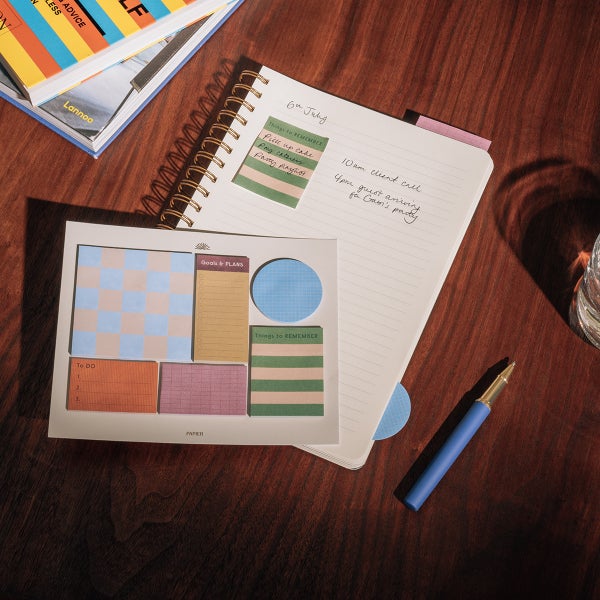 Papier Printed Sticky Note Set