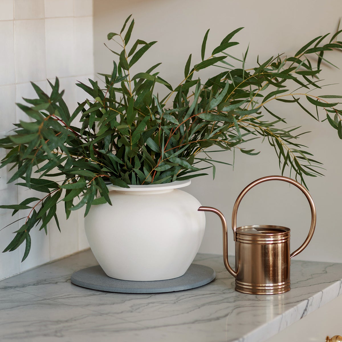 Dorai Home Stone Saucer - Thumbnail 4