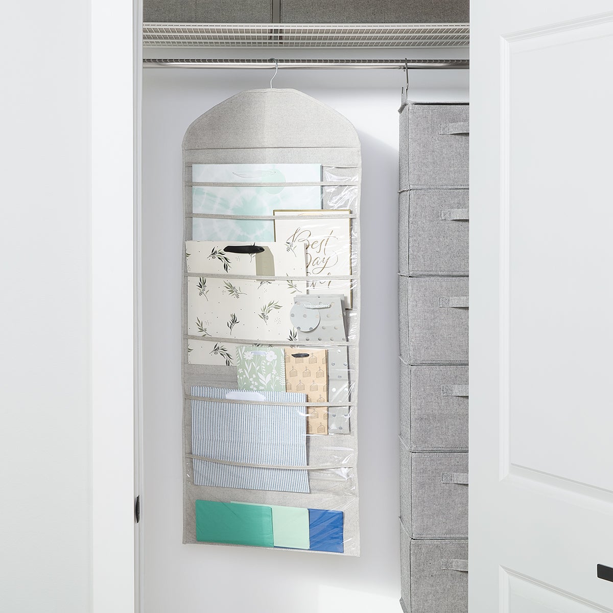 Gift bag organizer container store 2025