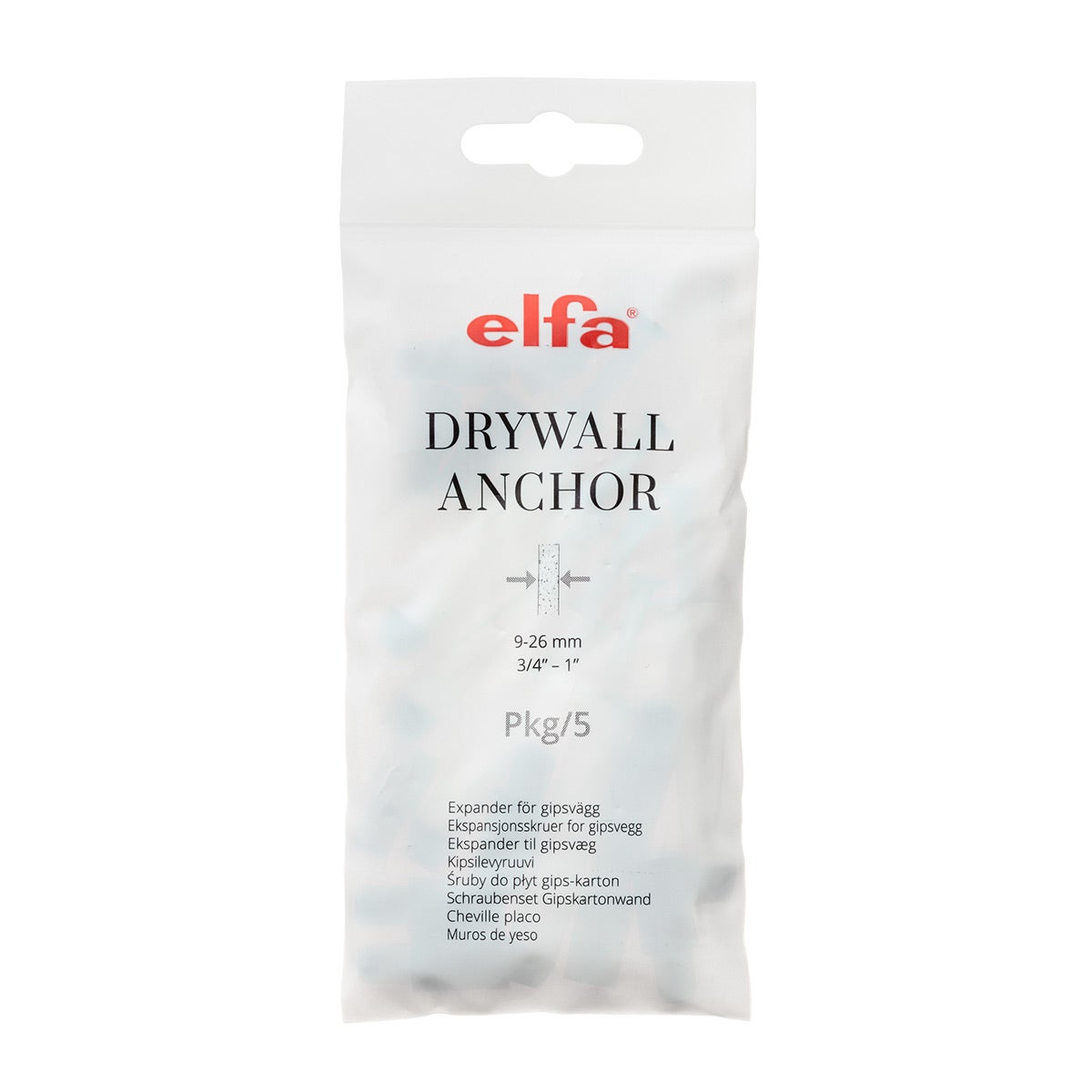 Elfa Drywall & Plaster Anchors