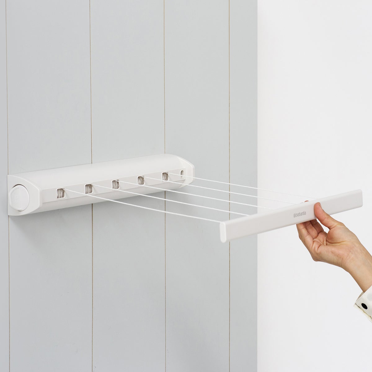 Brabantia Pull-Out Drying Clothesline The Container Store