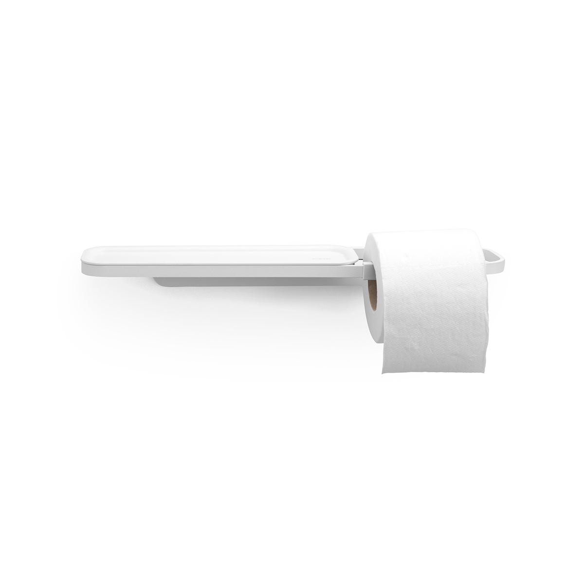 Brabantia Mindset Toilet Roll Holder with Shelf | The Container Store, image size:1200x1200