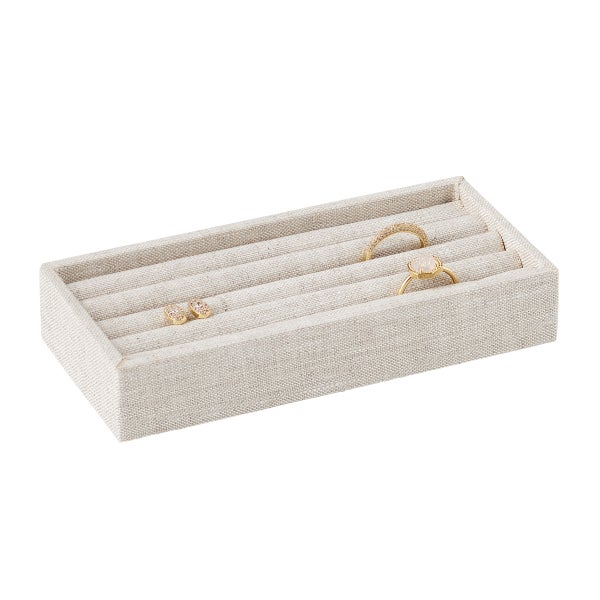 The Container Store Serenity Linen Ring Insert
