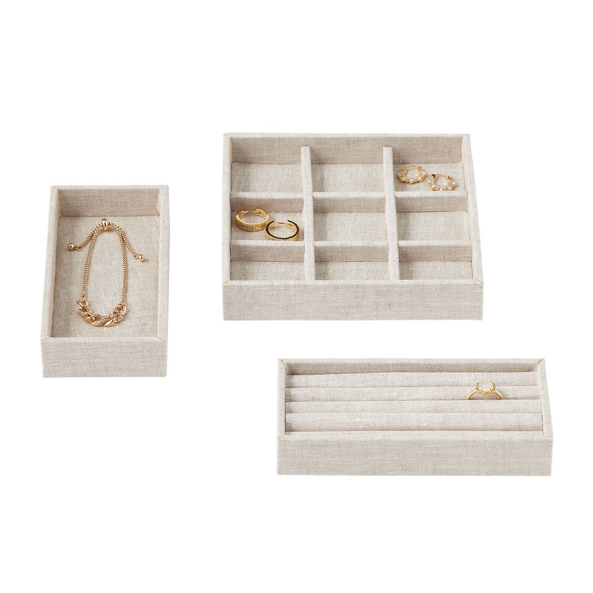 The Container Store Serenity 9-Compartment Jewelry Insert