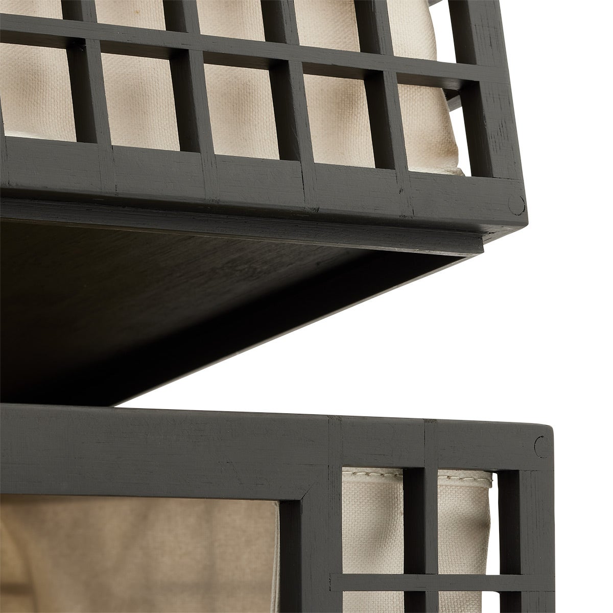 The Container Store Shoji Handled Cube With Liner