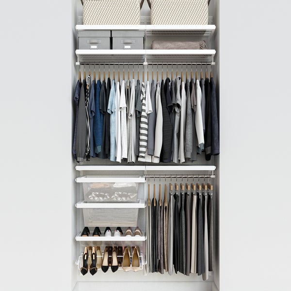 Elfa Décor 4' Reach-In Closet