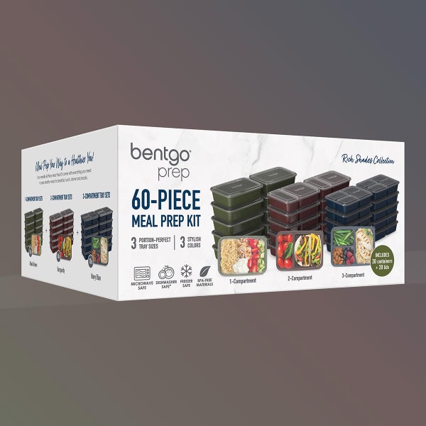Bentgo Prep 60-Piece Meal Prep Kit