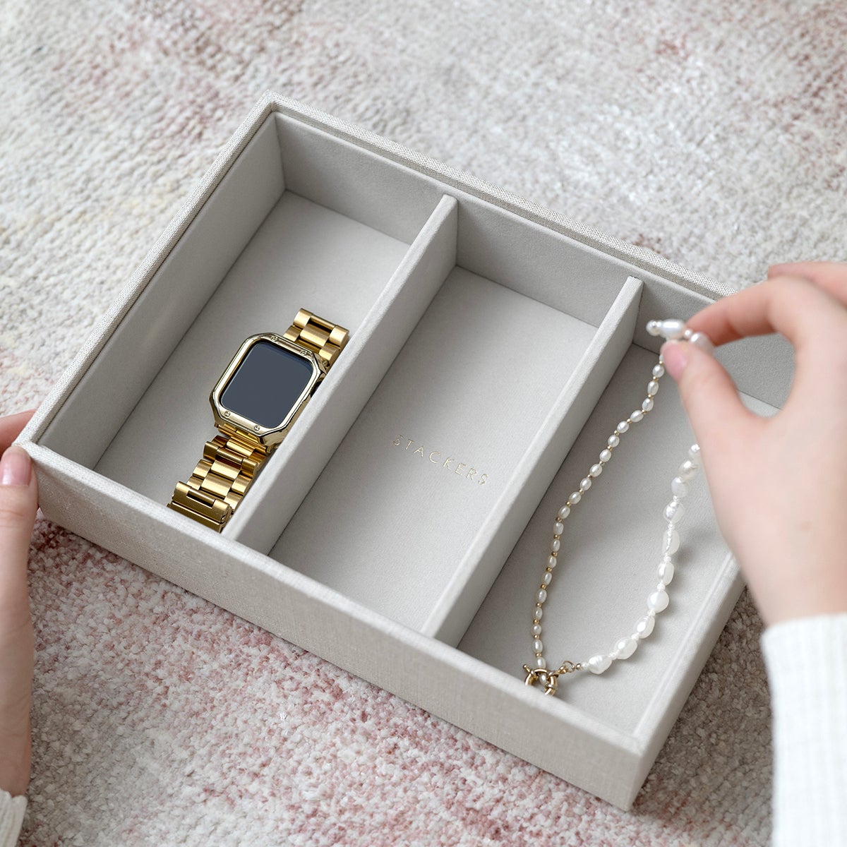 Stackers Classic Jewelry Box Starter Set | The Container Store