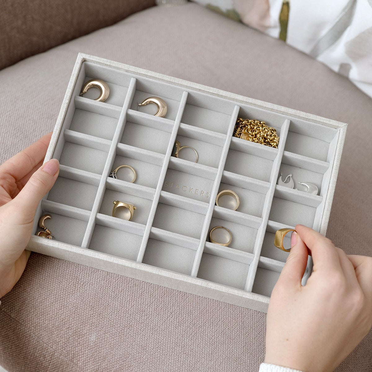 Stackers Classic Jewelry Box Starter Set | The Container Store