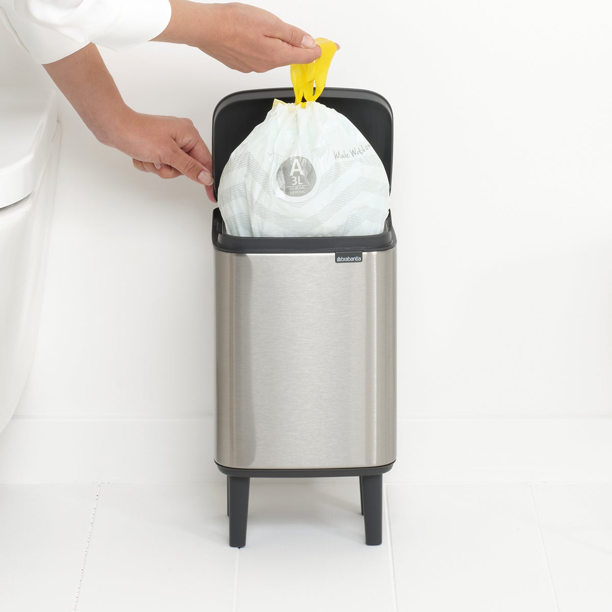 Brabantia Bo Waste Bin Hi 1.8 gal. Trash Can