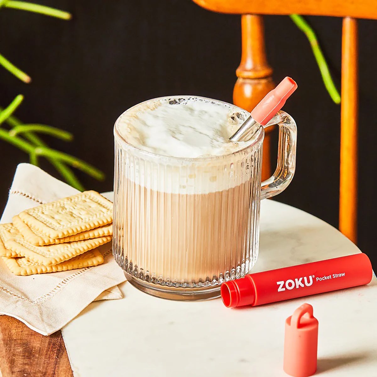 Zoku Stainless Steel Straws - Thumbnail 2